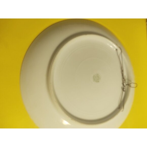 Vintage Hand Painted Nippon Japan Decorator Plate 10 /4" Rural Cottage Scene - Picture 7 of 10